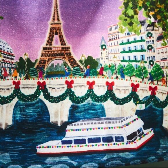 NWT ANTHROPOLOGIE Holiday in the City Towel Paris - Picture 2 of 6